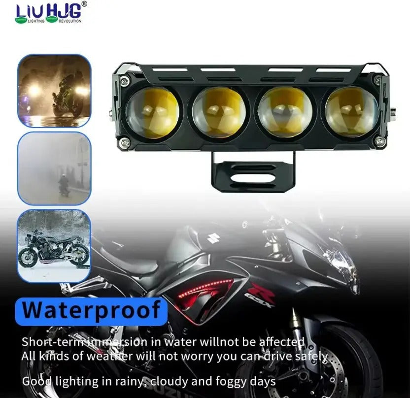 liu hjg fog light, liuhjg led, liuhjg, yellow, white led fog light, hjg lights for bike, hjg led light, devil eye fog light, led fog light