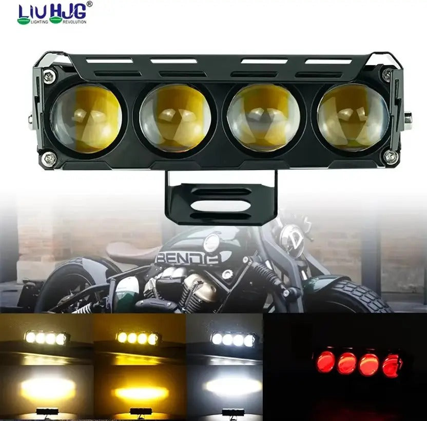 liu hjg fog light, liuhjg led, liuhjg, yellow, white led fog light, hjg lights for bike, hjg led light, devil eye fog light, led fog light