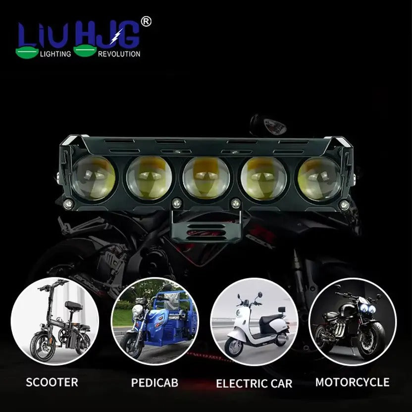 iuhjg, 5 lens fog light, devil eye fog light, yellow white fog light, steady flashing fog light, high visibility fog light, motorcycle fog light, car fog light, waterproof fog light, durable fog light, stylish vehicle lighting