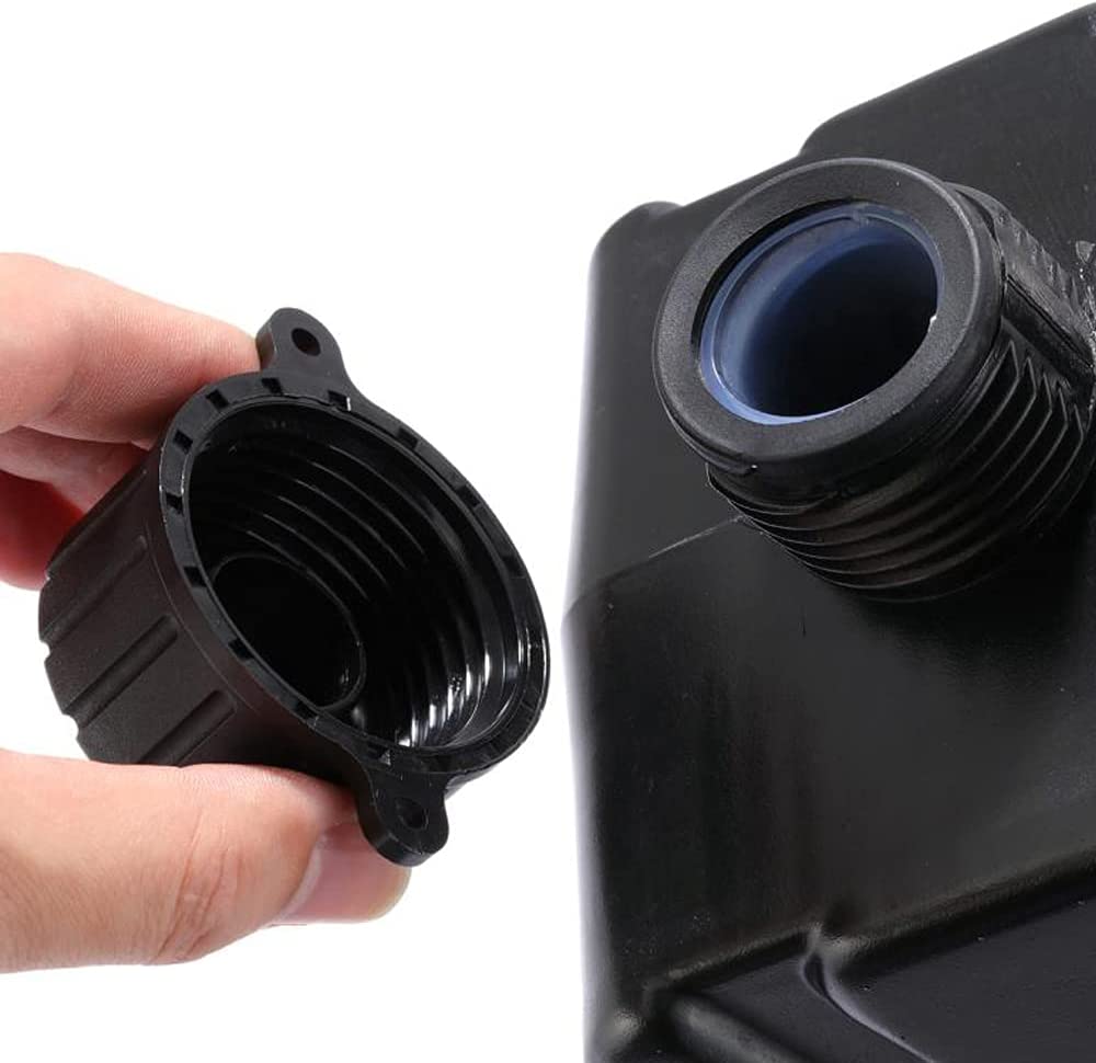 AUTOPOWERZ 1.3 Gallon with Mounting Bracket and Lock,5L Oil Petrol Storage Cans Spare Emergency Backup Tanks, for SUV Motorcycle ATV Gas Can(Black)