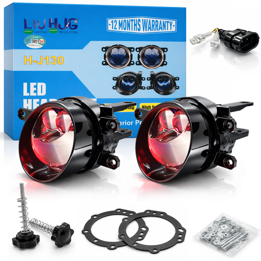 Original LIU HJG Toyota Alpha 3 Inch Projector Laser Fog Light 120W Pair