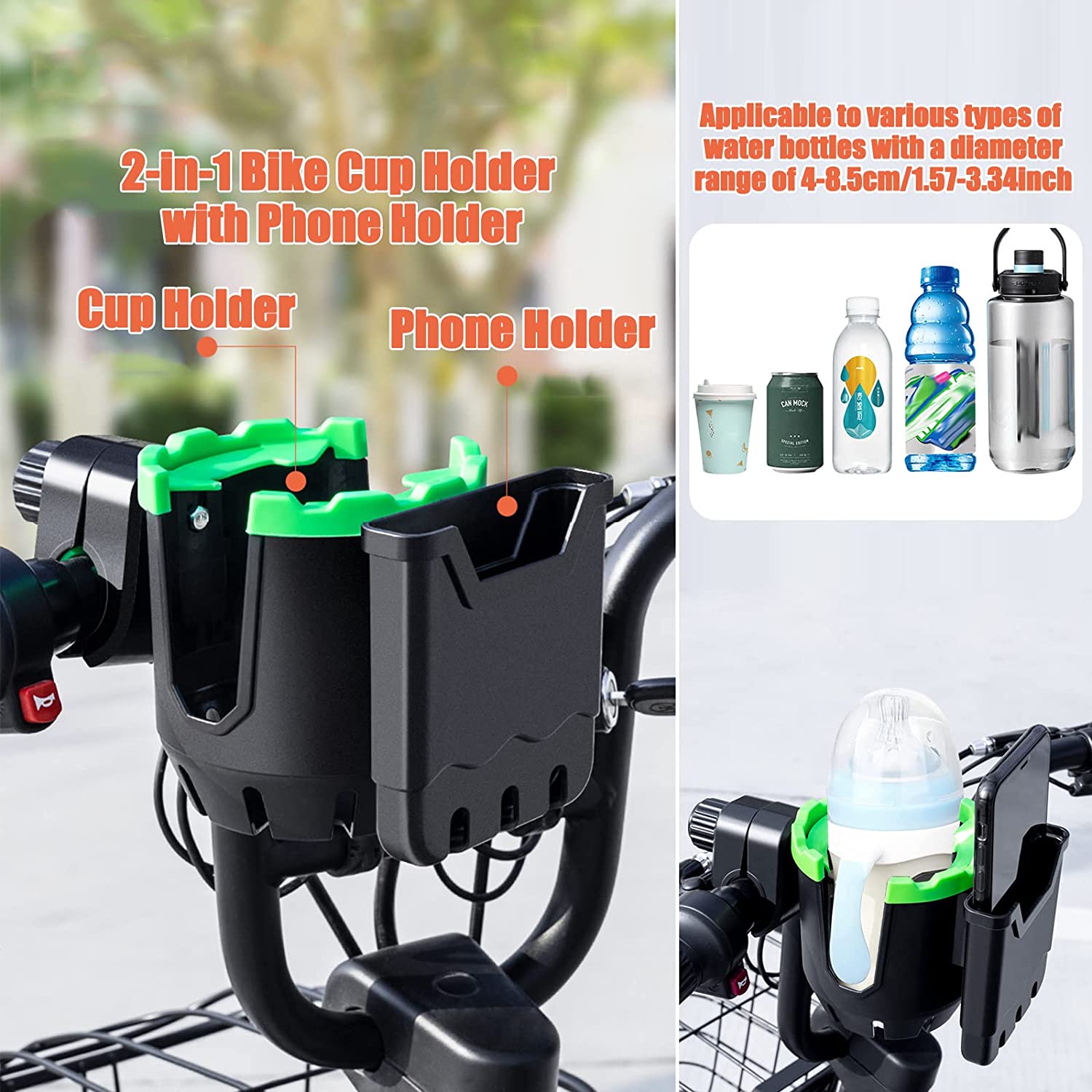 Bike cup and phone holder discount