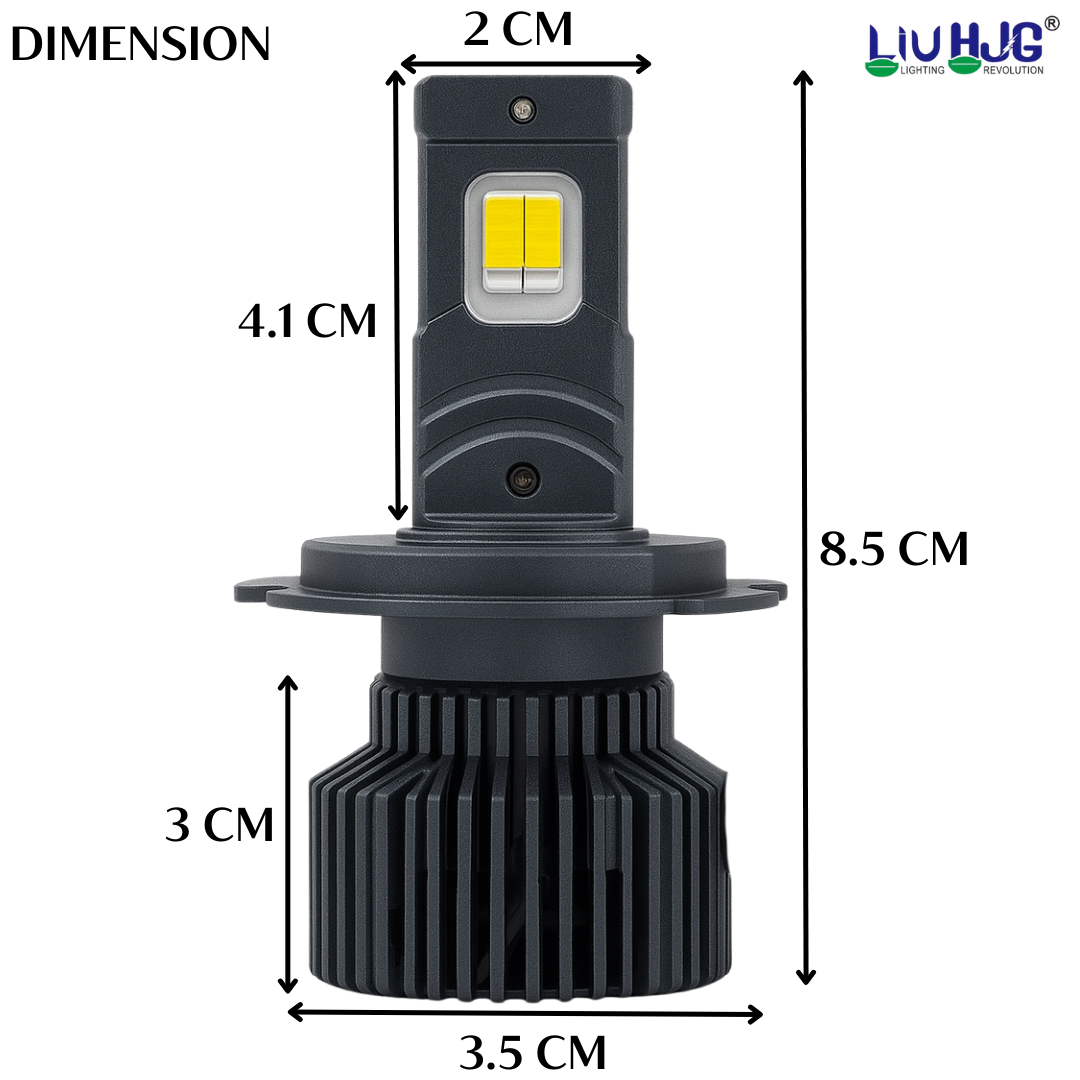 LIU HJG LED headlight bulb, 70W bike headlight, 70W car LED headlight, H4 plug LED bulb, 5000LM LED headlight, 7000LM bike headlight, AC/DC 12V-80V LED light, white LED headlight for bike, white LED car headlight, high brightness LED headlight