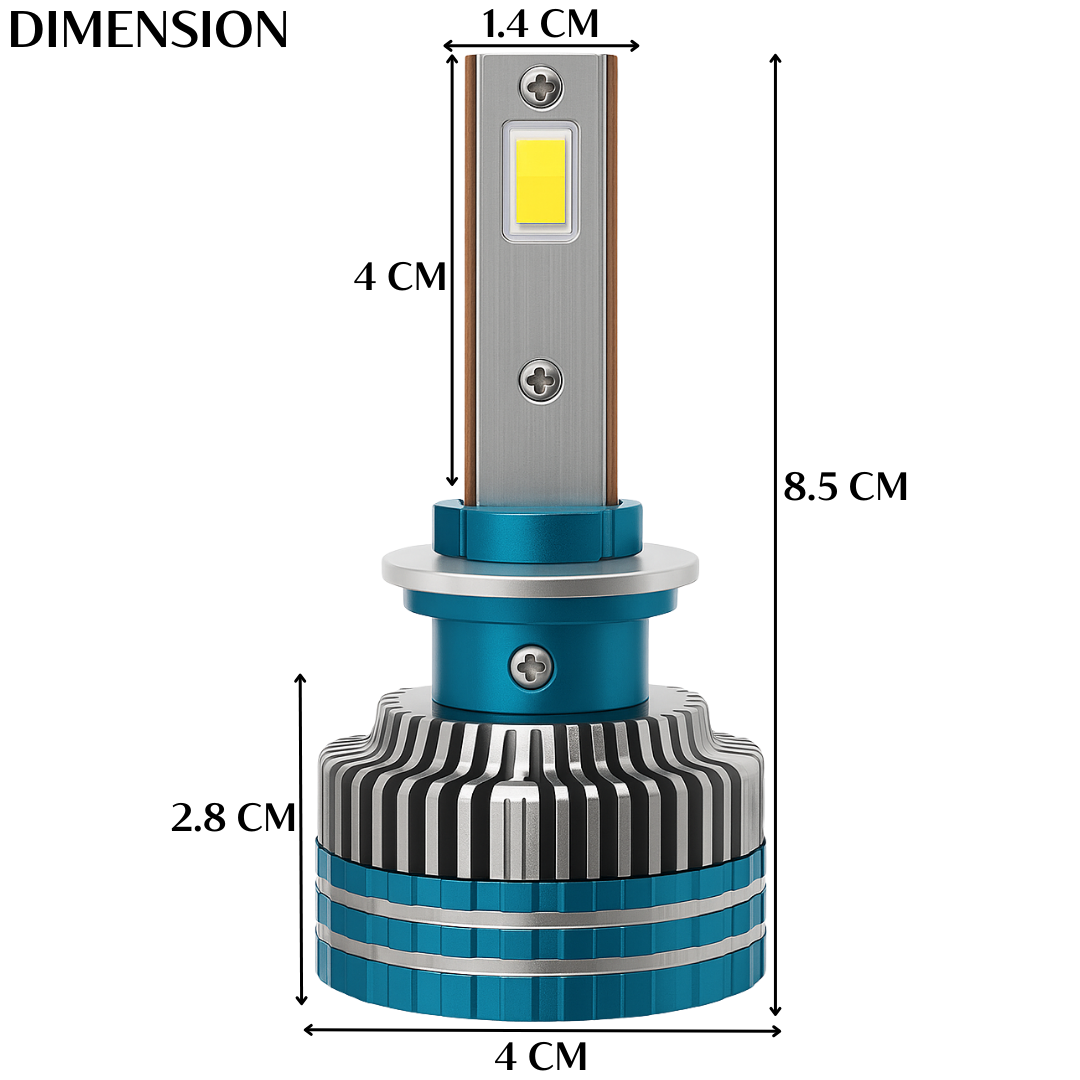 330W WHITE LED HEADLIGHT BULB FOR CAR