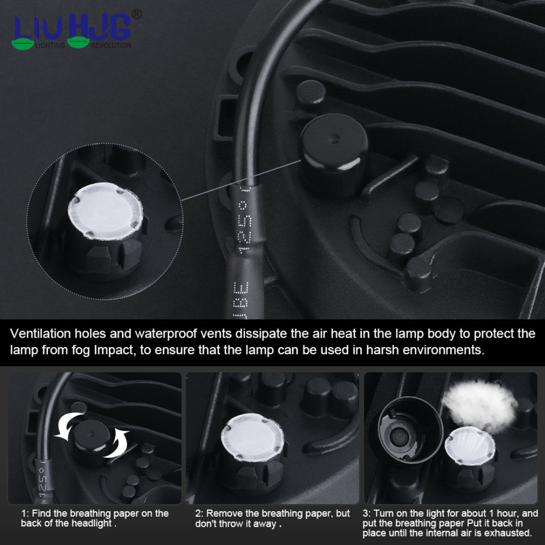 7 inch U Shape Round Headlight