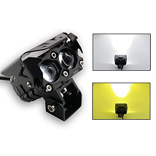 LIU HJG 2 LED Fog Light, Dual Color LED Fog Lamp, 90W Motorcycle Fog Light, Universal Fog Light for Car and Bike, Yellow White LED Fog Light, HJG Dual Beam Fog Lamp, LED Fog Light with Wiring Kit, Compact LED Fog Lamp, 12V Fog Light for Motorcycles, Car Bike Fog Light, HJG Yellow White Fog Light, Waterproof LED Fog Lamp, All-Weather Fog Light, High Power LED Fog Light, Stylish Fog Lamp for Bikes, LED Driving Light for Car, Motorcycle Auxiliary Fog Light, Dual Color Vehicle Fog Lamp, Plug and Play LED Fog Li