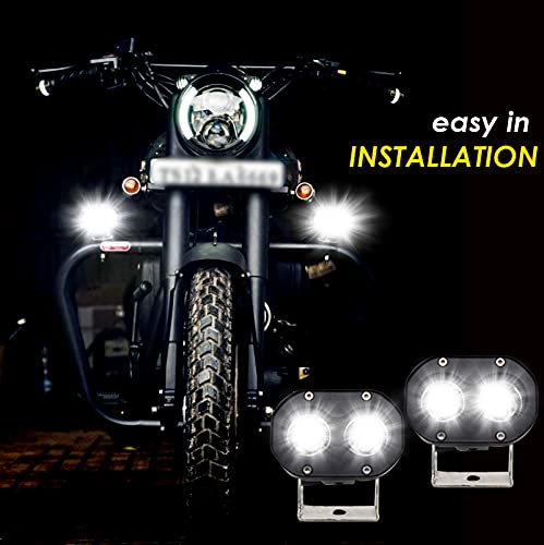 AUTOPOWERZ S-10 HJG Fog Light for Universal Vehicles, 12V-80V 30W - Black