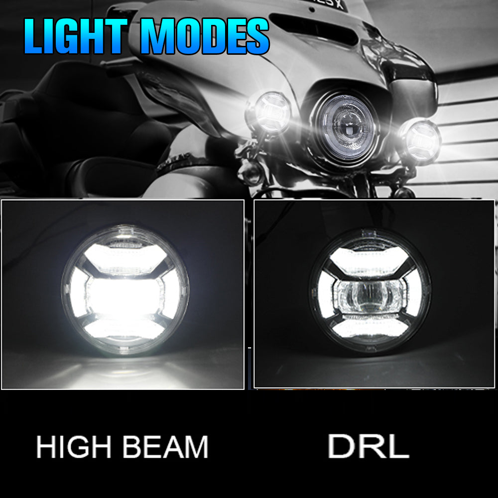 AUTOPOWERZ 60w 4 Inch White Color Off Road Car/Jeep Fog Light Motorcycle,12V-80V Spot Beam Led Fog/driving Lights