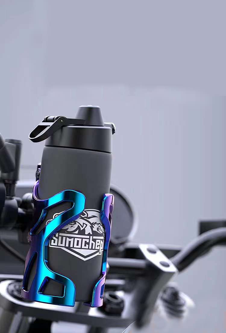 AUTOPOWERZ Bicycle Water Bottle Cage ABS Material Holder Bracket (Black)