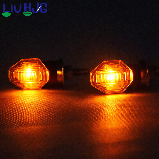 Genuine LIU HJG Mini Indicator Bright Amber LED Flashing Light Output