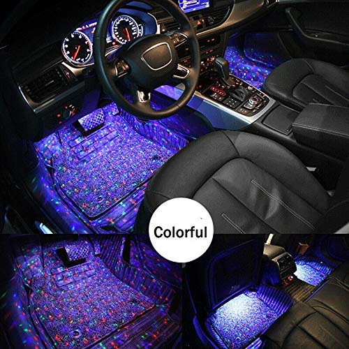 Car Interior Ambient Star Lights; Multicolor with Music Control Star Atmosphere Light