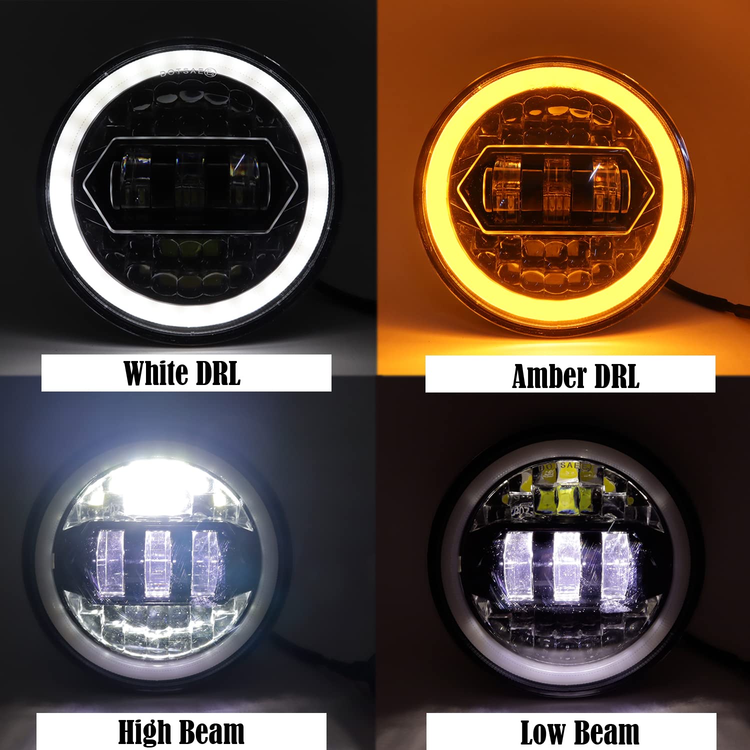 LIU HJG 5.75 inch LED headlight, 75W round LED headlight, LED bike headlight 12-80V DC, round headlamp for Bajaj bikes, Avenger compatible LED light, motorcycle LED headlight, universal fit round headlight, high power LED for Bajaj, waterproof bike headlight, durable motorcycle headlamp, LIU HJG LED headlight for Avenger, custom LED headlight for Bajaj, bike LED headlight upgrade, bright 5.75 inch round LED light, energy-efficient motorcycle LED headlamp.