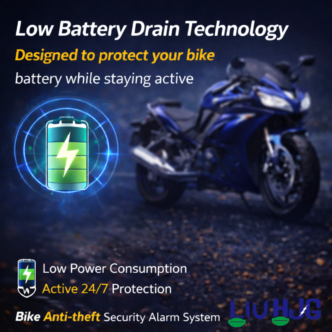 Motorcycle Anti Theft Two Way Alarm Device Universal For All Bikes (Pack Of 1 Set)