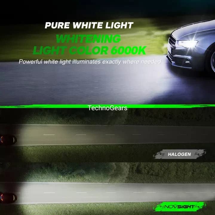 Luz Led Automóvil H7 Plug And Play Novsight, Modelo N35 – Autoled