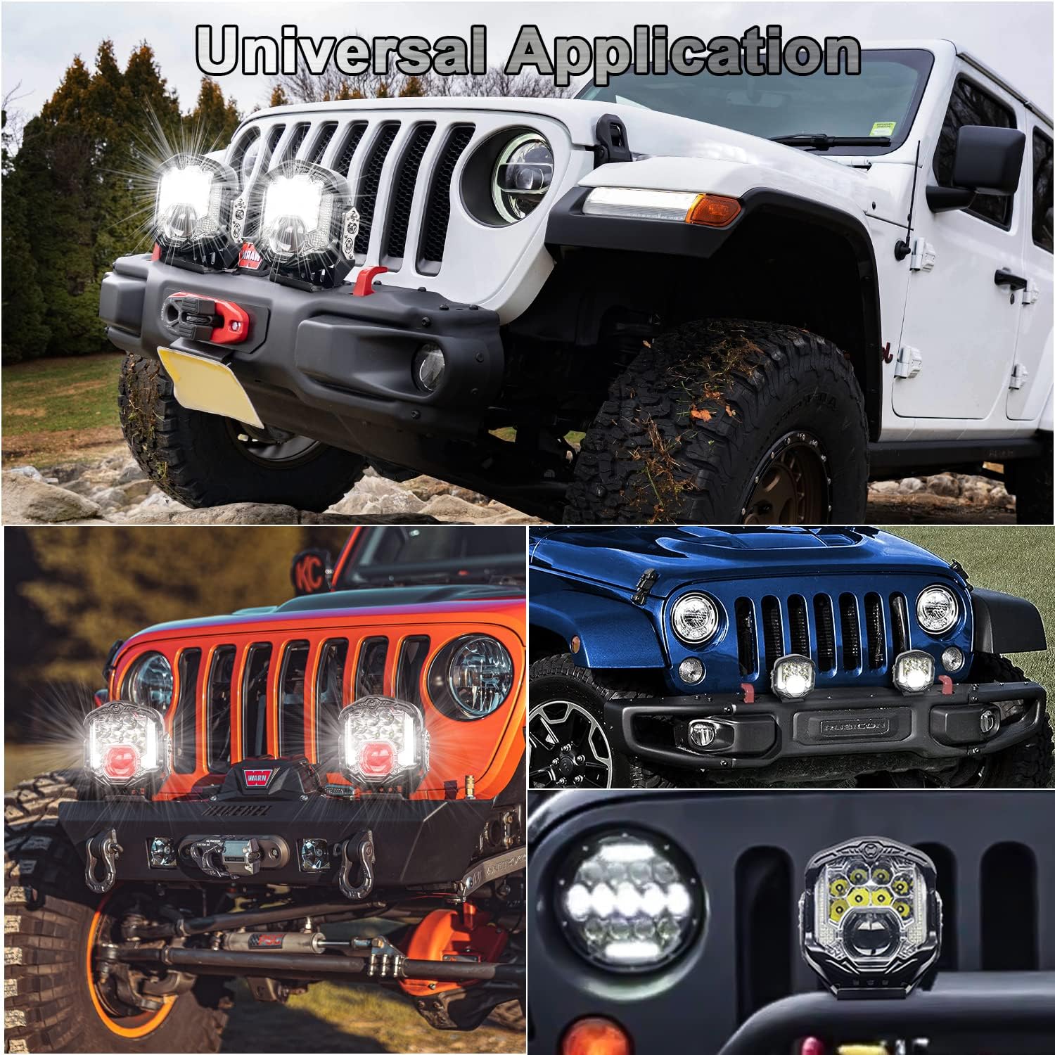 LIU HJG 7 inch LED Fog Light, 95W Off-Road Spot Light, LED Light for Thar, Jeep LED Fog Light, Ford Off-Road Fog Lamp, Truck LED Spot Light, Universal 7 Inch LED Light, Off-Road Driving Light, High Power LED Fog Light, Waterproof LED Spot Light, 7 Inch Round LED Light for SUV, LED Light for Off-Road Vehicles, Heavy Duty Fog Light for Jeep, Thar Spot Light LED, LED Fog Lamp for Trucks, 95W LED Light for Off-Roading, Durable LED Fog Light, LED Light for Night Trails, Wide Beam LED Off-Road Light, LIU HJG Univ