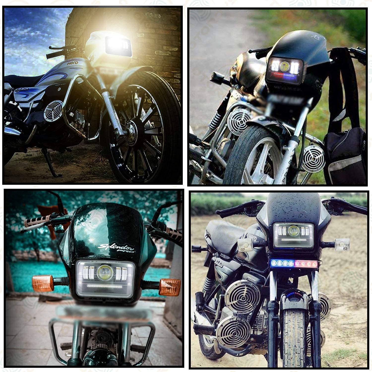 Projector Headlight Super Splendor Led Light PROJECTOR HEADLIGHT