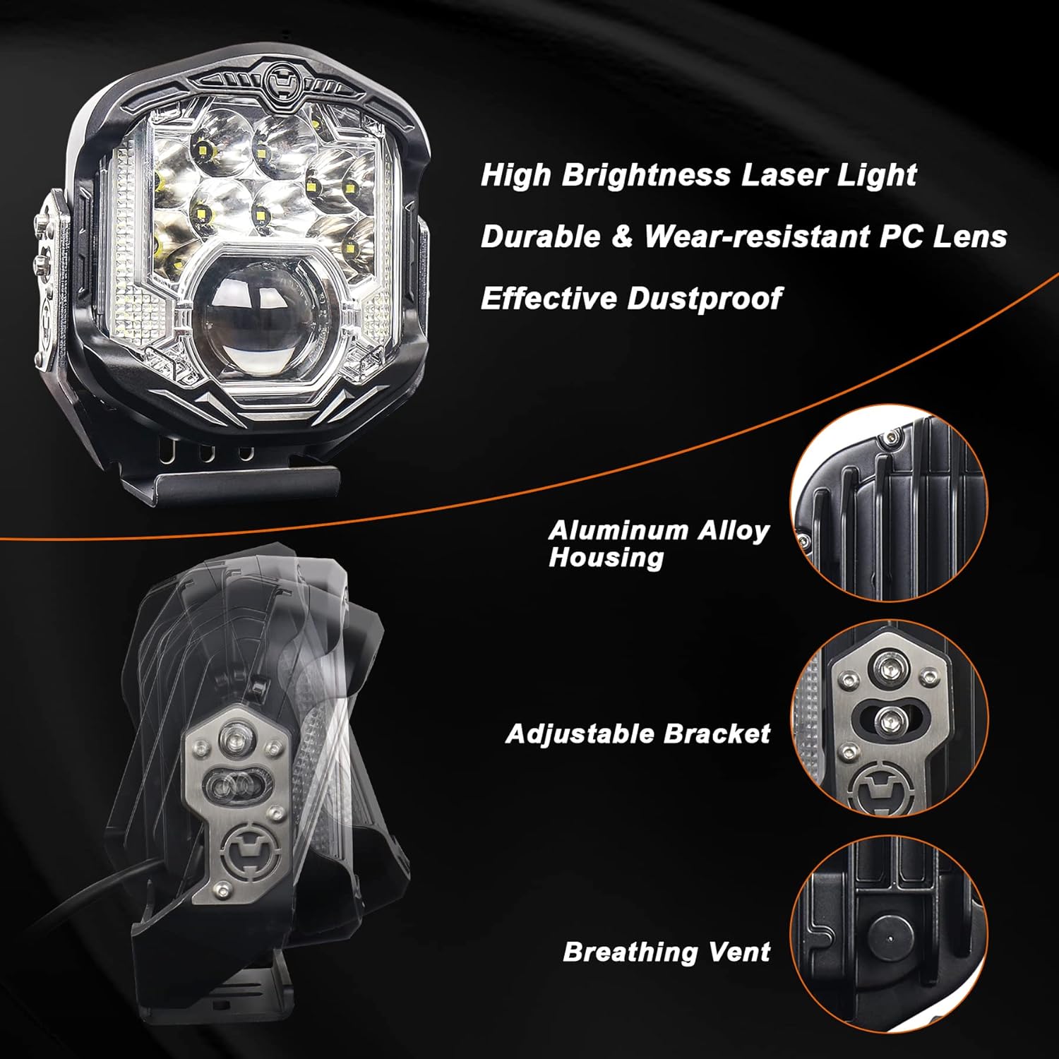 LIU HJG 7 inch LED Fog Light, 95W Off-Road Spot Light, LED Light for Thar, Jeep LED Fog Light, Ford Off-Road Fog Lamp, Truck LED Spot Light, Universal 7 Inch LED Light, Off-Road Driving Light, High Power LED Fog Light, Waterproof LED Spot Light, 7 Inch Round LED Light for SUV, LED Light for Off-Road Vehicles, Heavy Duty Fog Light for Jeep, Thar Spot Light LED, LED Fog Lamp for Trucks, 95W LED Light for Off-Roading, Durable LED Fog Light, LED Light for Night Trails, Wide Beam LED Off-Road Light, LIU HJG Univ