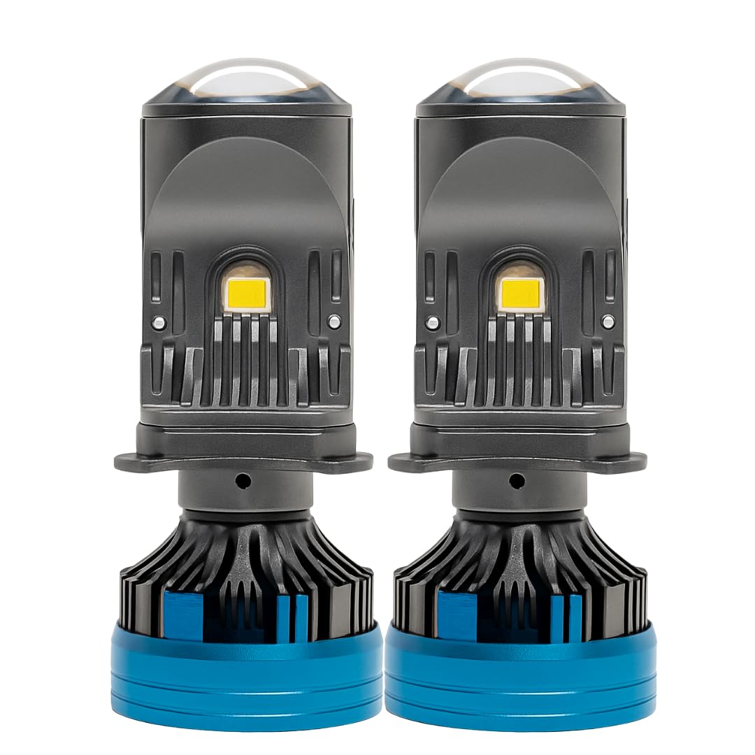 LIU HJG M01U H4 250W Pure White Lens Headlight Bulb for Superior Brightness
