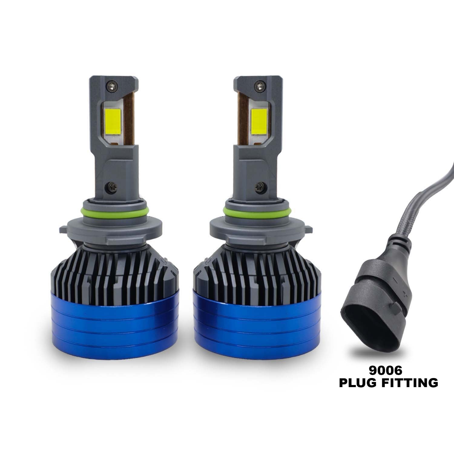 300W LIU HJG White Car LED Headlight Bulb