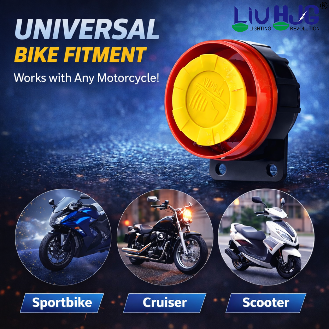 Motorcycle Anti Theft Two Way Alarm Device Universal For All Bikes (Pack Of 1 Set)