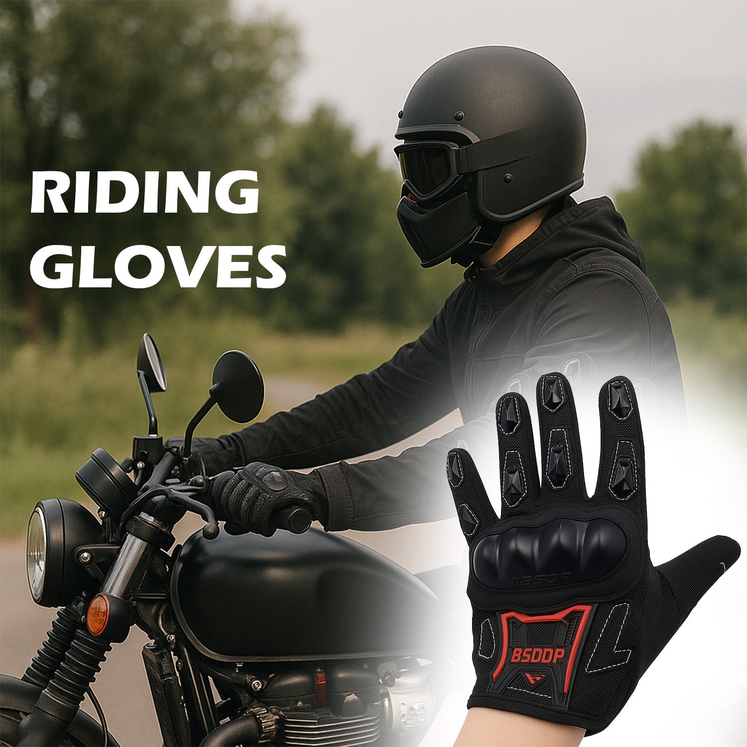 BSDDP Riding Gloves, Motorcycle Riding Gloves, Full Finger Motorcycle Gloves, Knuckle Protection Gloves, XL Riding Gloves, Anti-Slip Riding Gloves, Breathable Bike Gloves, Black Green Motorcycle Gloves, Protective Riding Gloves, Bike Gloves for Men XL, Long Ride Motorcycle Gloves, Durable Riding Gloves, Motorbike Gloves with Knuckle Guard, Comfortable Motorcycle Gloves, BSDDP Gloves XL, Full finger motorcycle gloves with knuckle protection, Best riding gloves for bike riders, Breathable anti-slip motorcycle