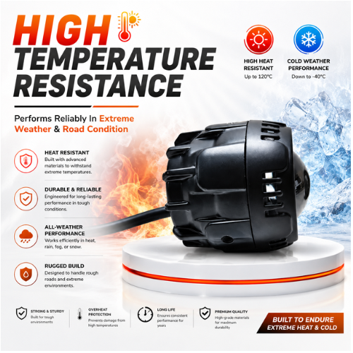AUTOPOWERZ MC Top Extreme Temperature Resistant High Heat and Cold Weather Light