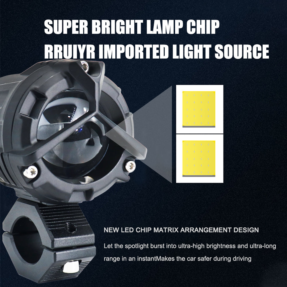 LIU HJG Mercedes Y-Lens Fog Light, Ultra-Wide LED Fog Light, 90W LED Fog Light for Car and Bike, White Yellow Dual Color Fog Lamp, LED Fog Light with Wiring Harness and Switch, High Brightness 9000LM Fog Light, Inbuilt Flasher LED Fog Light, 12V–80V LED Fog Light, IP67 Waterproof Fog Light, Dustproof LED Fog Lamp, Y-Lens LED Headlamp for Off-Road, Universal LED Fog Light for Bikes and Cars, Dual Beam Hi Lo LED Light, HJG White Yellow LED Fog Lamp, LED Fog Light for Thar Jeep Car Bike, Wide Beam LED Driving 