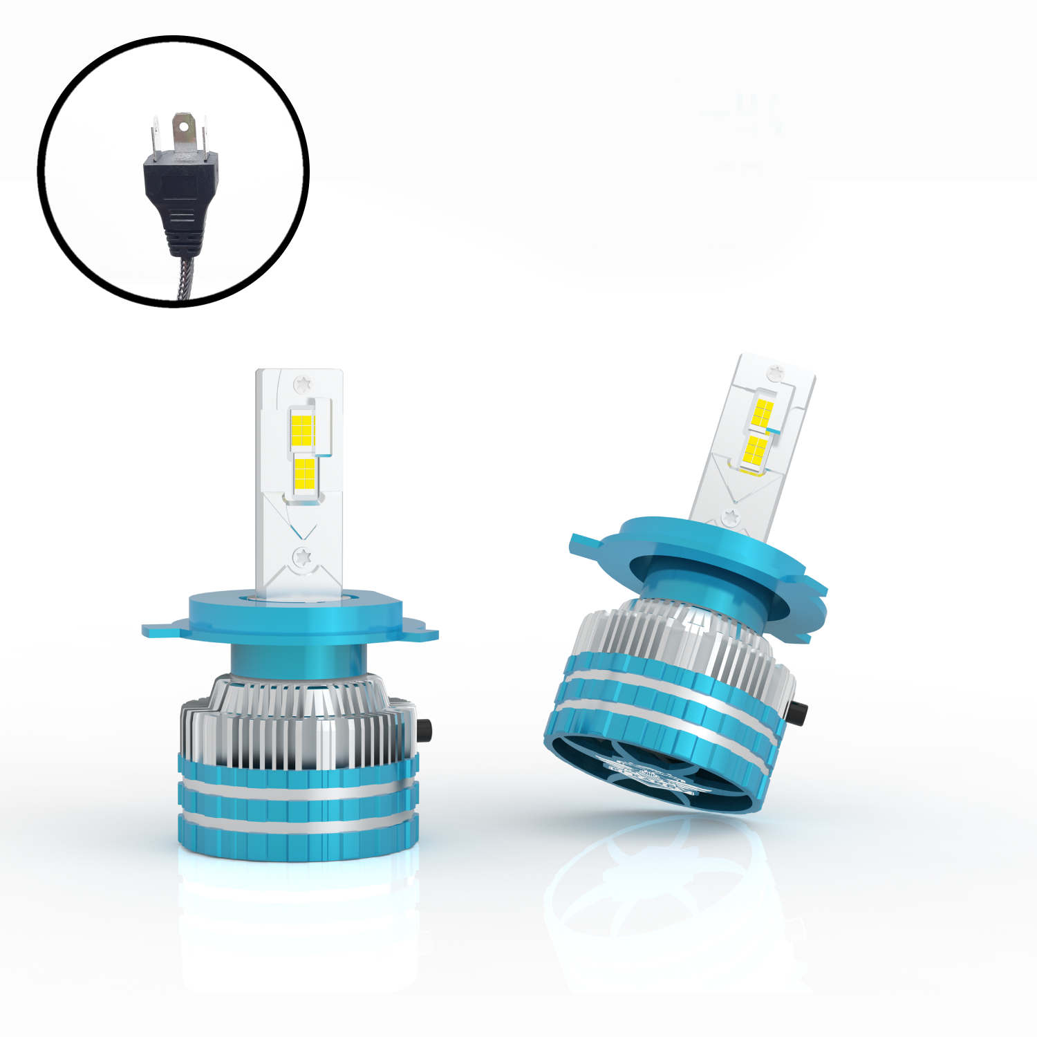 330W WHITE LED HEADLIGHT BULB FOR CAR