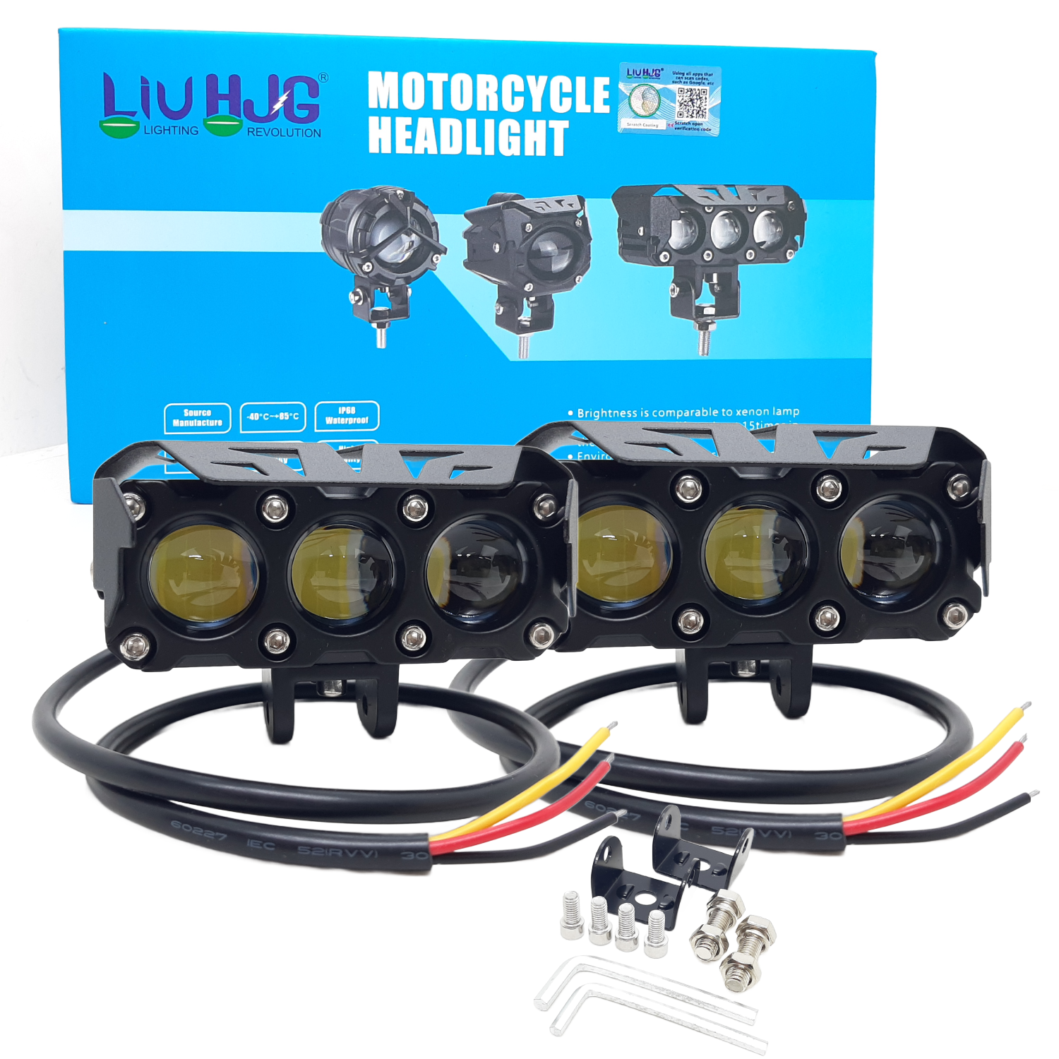 LIU HJG Triple Lens Fog Light, Dual Color LED Fog Light, 90W LED Fog Lamp, High Low Beam Fog Light, Universal Fog Light for Car and Motorcycle, 9-60V LED Fog Light, Yellow White Fog Light, HJG LED Fog Lamp, Triple Lens LED Light, Bike Car Fog Light, Waterproof LED Fog Light, All-Weather Fog Lamp, Powerful LED Fog Light for Vehicles, LED Driving Light for Night, Off-Road LED Fog Lamp, Stylish LED Fog Light, Motorcycle Auxiliary Light, Car Head Fog Light, Bright LED Fog Light, Dual Beam Fog Lamp.