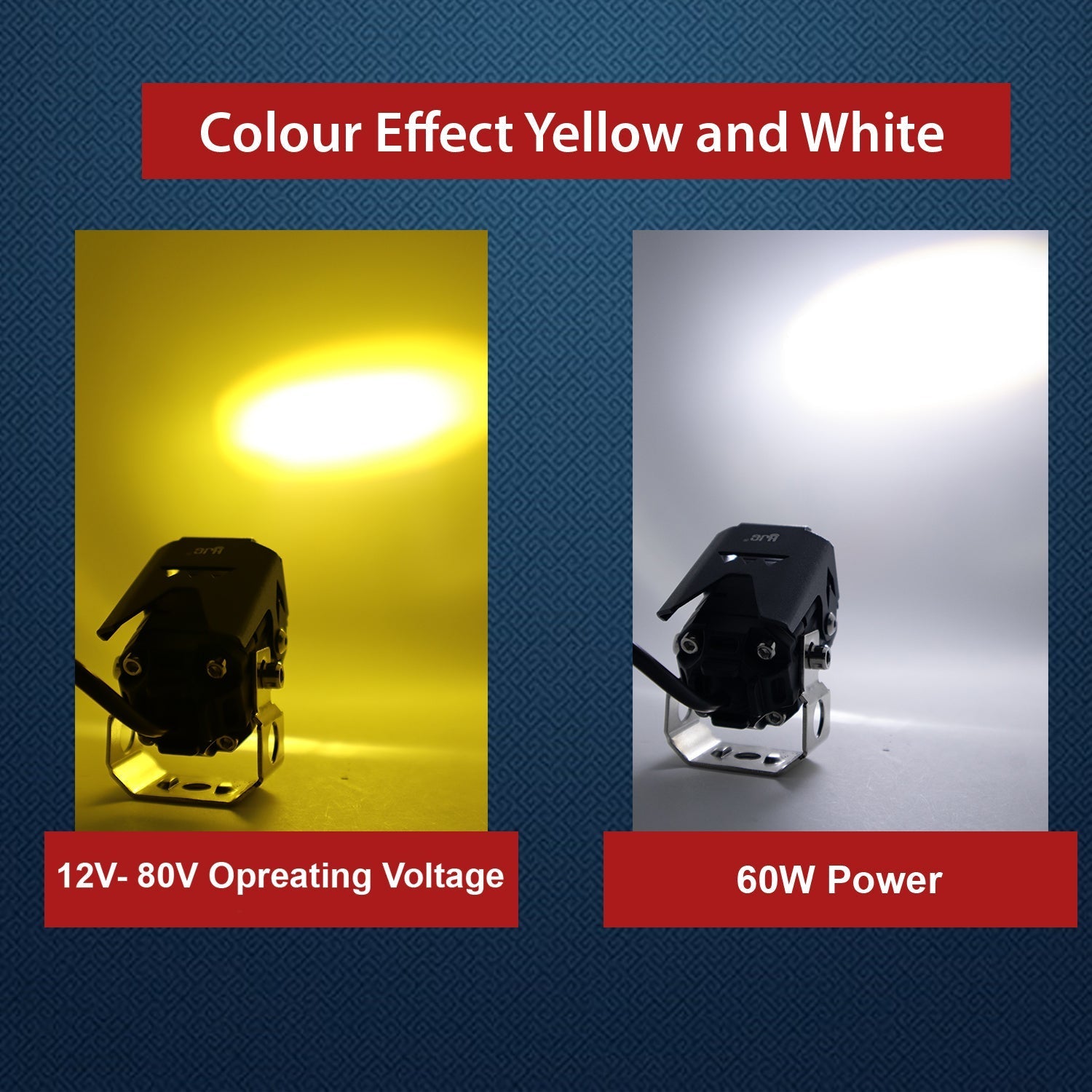 HJG 60W Mini Future Eye Fog Light