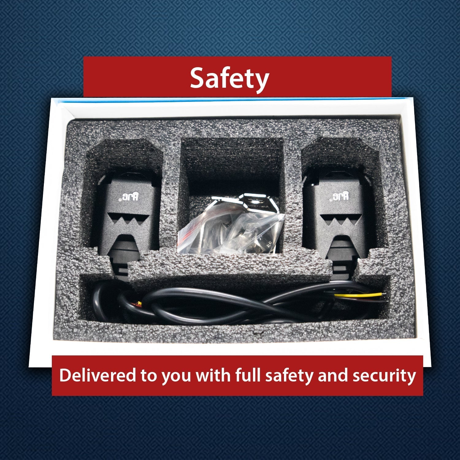 HJG 60W Mini Future Eye Fog Light