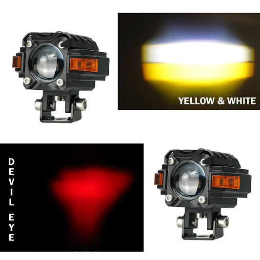 Motorcycle Fog Light,Car Fog Lamp,LED Fog Lights,Stylish DRL Headlamp,High-Performance Auto Lighting,- IP67 Rated Fog Light,Durable Fog Lights with Warranty,Enhanced Night Vision Lights
