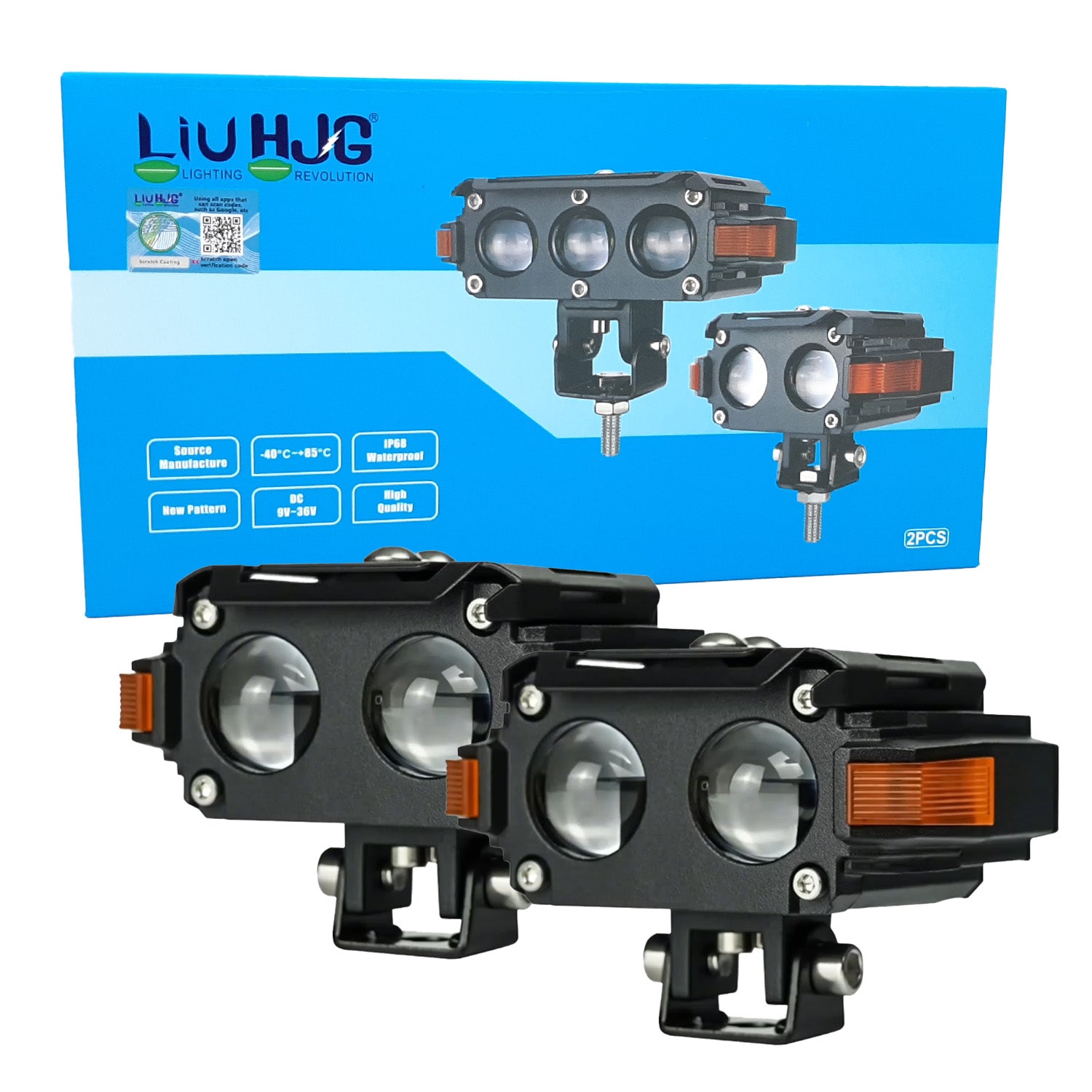 LIU HJG future eye, 80W hjg light, future eye with drl, 2 eye fog light, liu hjg new fog light