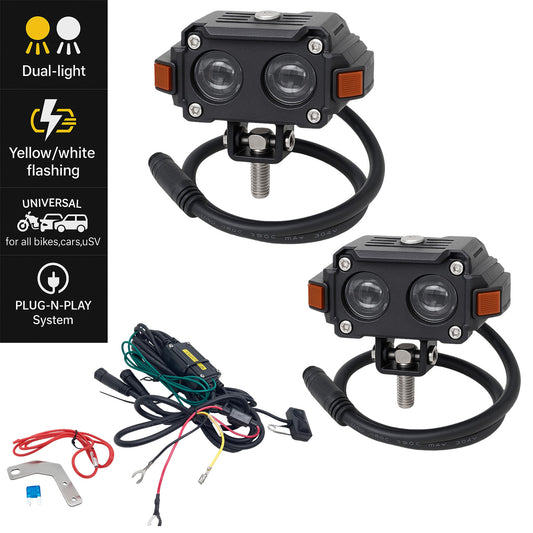 LIU HJG future eye, 80W hjg light, future eye with drl, 2 eye fog light, liu hjg new fog light