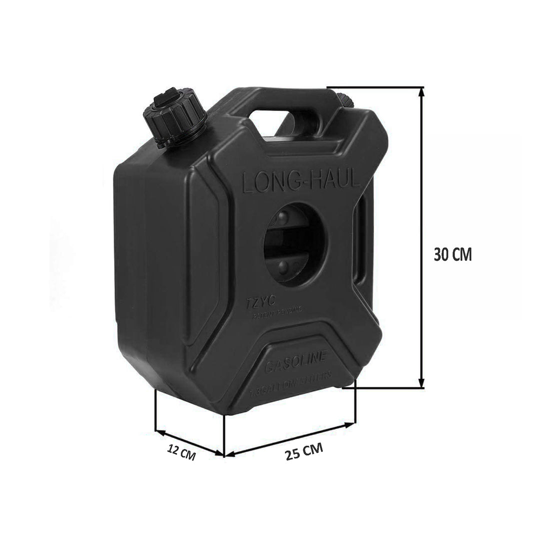 Autopowerz universal 5 Liter Jerry Can for Motorcycle, Car, SUV etc (Black)
