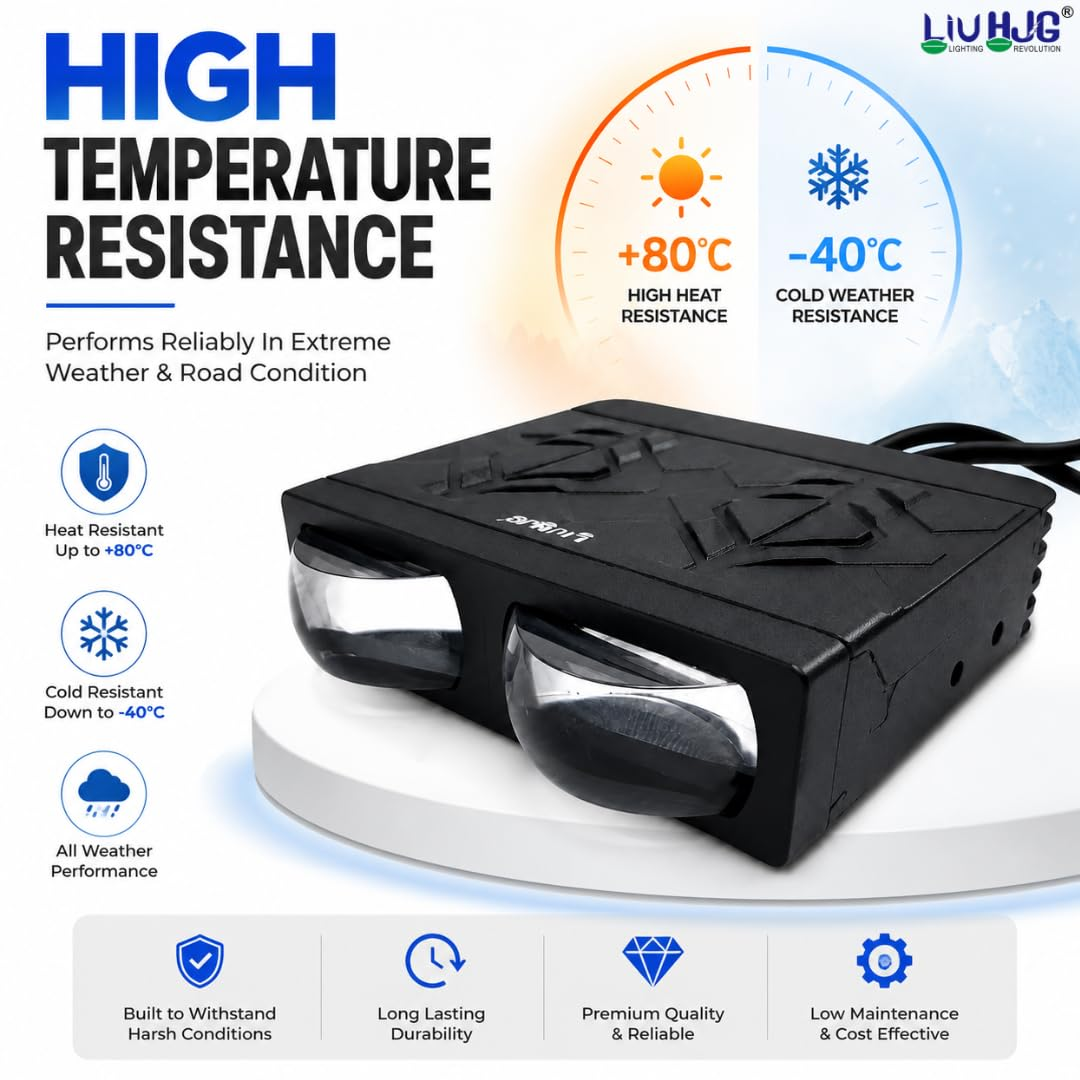 LIU HJG S102 Fog Light High Temperature Resistance From minus 40C to plus 80C
