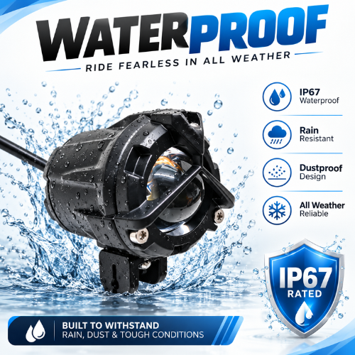 AUTOPOWERZ MC Top F20 IP67 Waterproof Dustproof All Weather Driving Auxiliary Spot Light