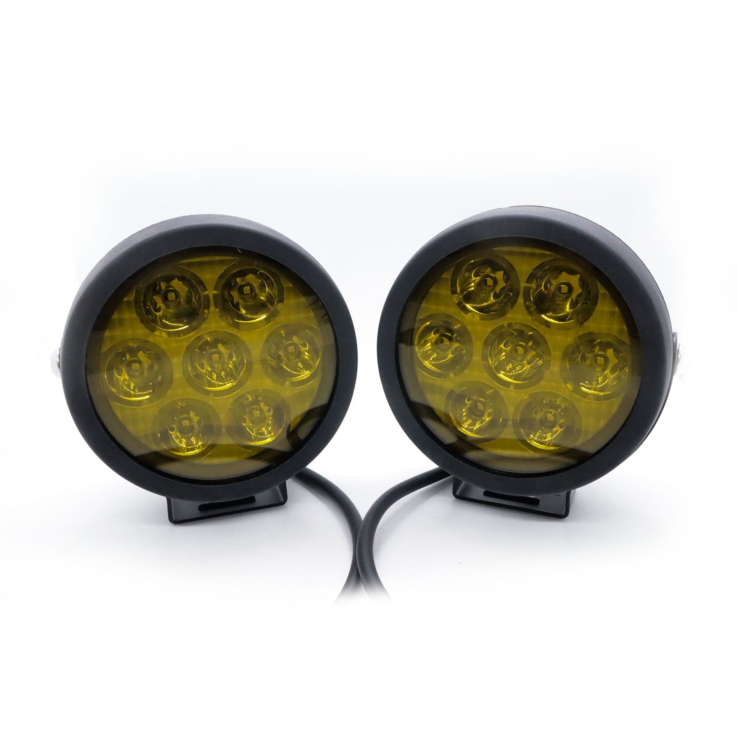 Yellow fog lamp for car top