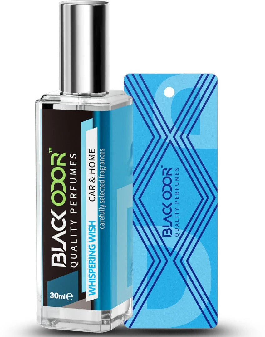 Whispering Wish car air freshener, BLACK ODOR BO-34 freshener spray, natural car perfume, long-lasting car fragrance spray, bold and refreshing car scent, premium car deodorizer, car interior freshener spray, odor eliminator for car, BLACK ODOR Whispering Wish fragrance, car dashboard air freshener, luxury car freshener spray, soothing car aroma, daily use car air freshener, fresh car scent spray, BO-34 BLACK ODOR air freshener.