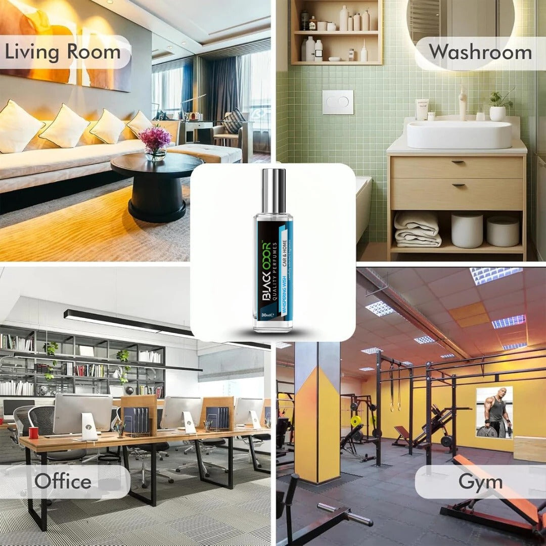 Whispering Wish car air freshener, BLACK ODOR BO-34 freshener spray, natural car perfume, long-lasting car fragrance spray, bold and refreshing car scent, premium car deodorizer, car interior freshener spray, odor eliminator for car, BLACK ODOR Whispering Wish fragrance, car dashboard air freshener, luxury car freshener spray, soothing car aroma, daily use car air freshener, fresh car scent spray, BO-34 BLACK ODOR air freshener.