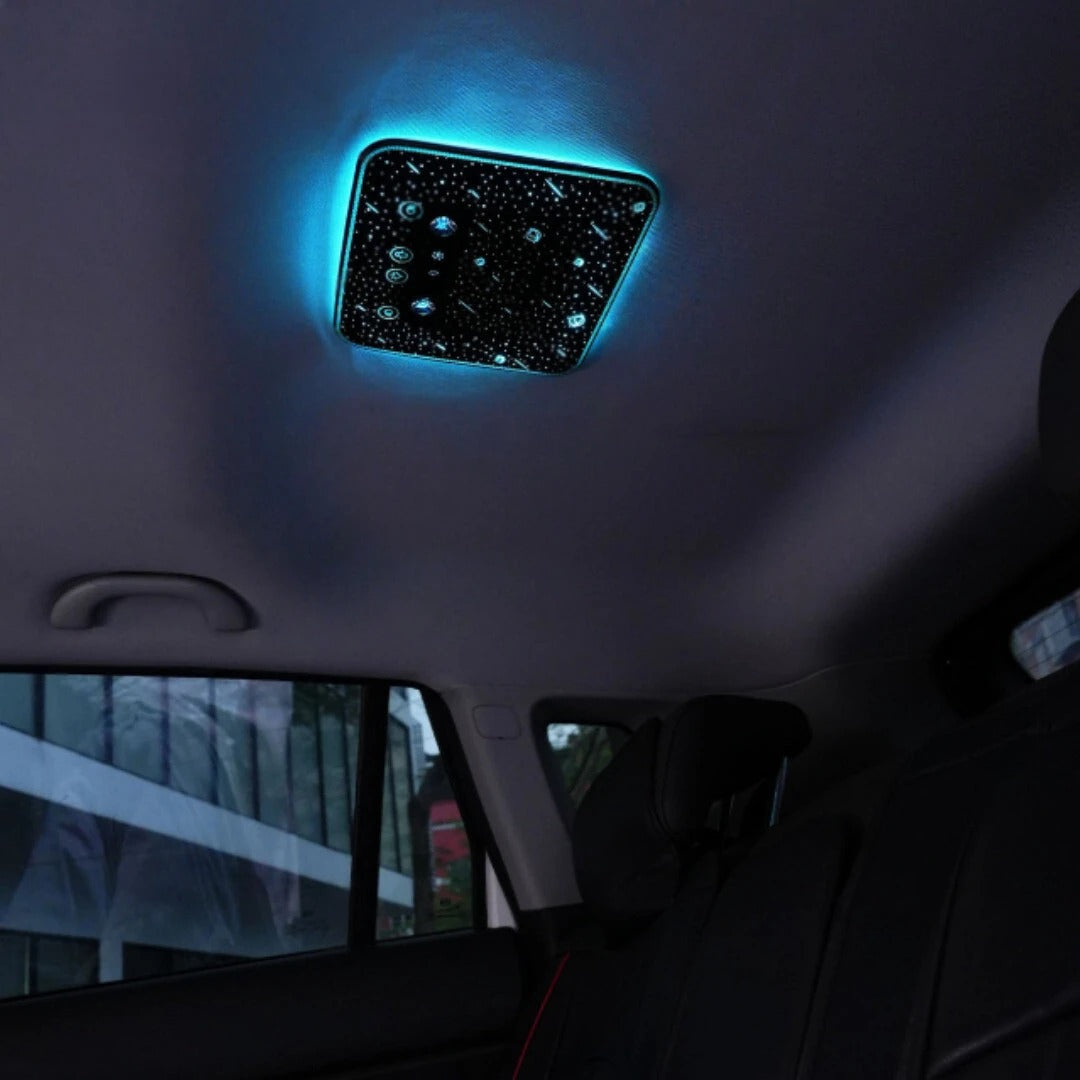 Reading Light In Vehicle Car Cabin Reading Light Car LED Roof Light RGB Light Reflection Pack o
