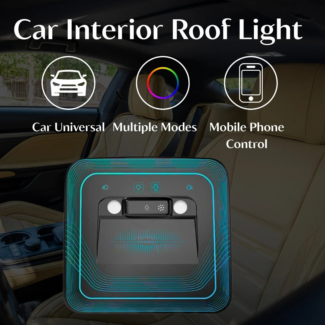 Car cabin roof LED light, dual mode car LED panel, car reading light, RGB light for car interior, LED roof panel for car, multicolor car cabin light, car interior ambient light, reading and RGB car light, car LED dome light, universal car roof light, car ceiling LED lamp, RGB reflection car light, car LED mood light, car light with reading mode, smart car interior light.