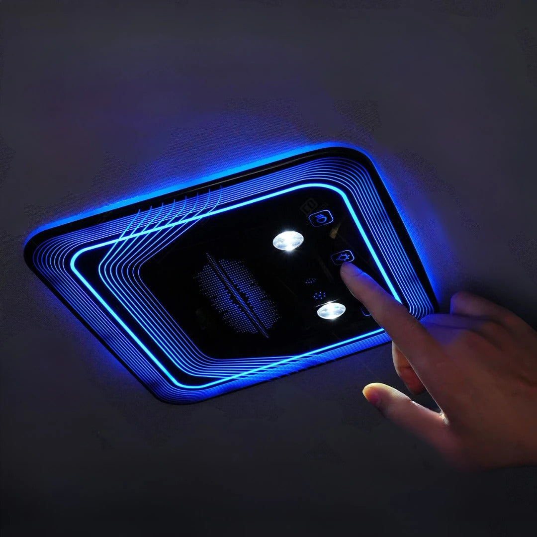 Car cabin roof LED light, dual mode car LED panel, car reading light, RGB light for car interior, LED roof panel for car, multicolor car cabin light, car interior ambient light, reading and RGB car light, car LED dome light, universal car roof light, car ceiling LED lamp, RGB reflection car light, car LED mood light, car light with reading mode, smart car interior light.