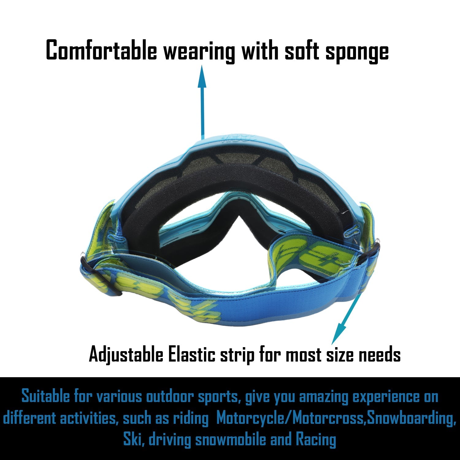 AUTOPOWERZ 100% Goggle Color (100% Goggle Sky Blue)