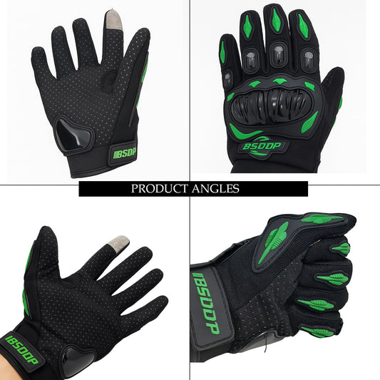 hand gloves, riding gloves, touchscreen glove, black green glove, bike riding gloves, riding gloves for men, women