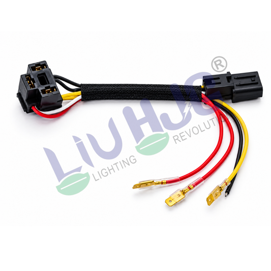 LIU HJG original Royal Enfield coupler banner showing plug and play compatibility for Royal Enfield Classic and Bullet.