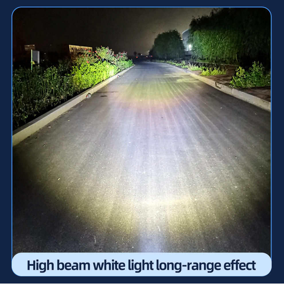 40W Yellow/White Motorcycle Driving Fog Light (Pack of 1)