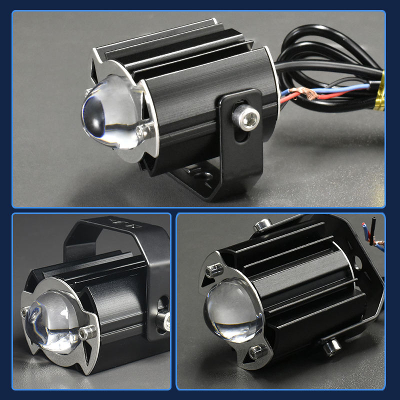 40W Yellow/White Motorcycle Driving Fog Light (Pack of 1)