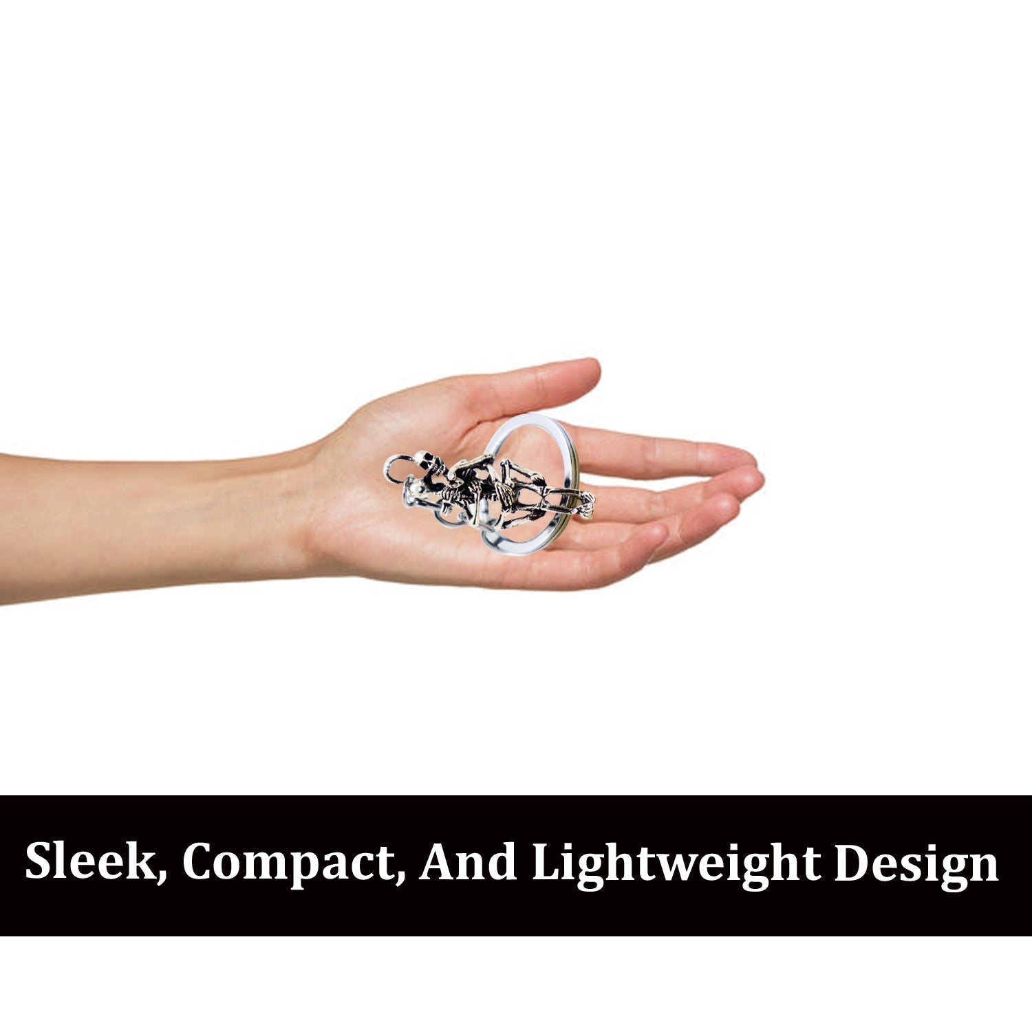 AUTOPOWERZ Human Skeleton Key Chain, Key Ring, Key Holder, Key (Skelet