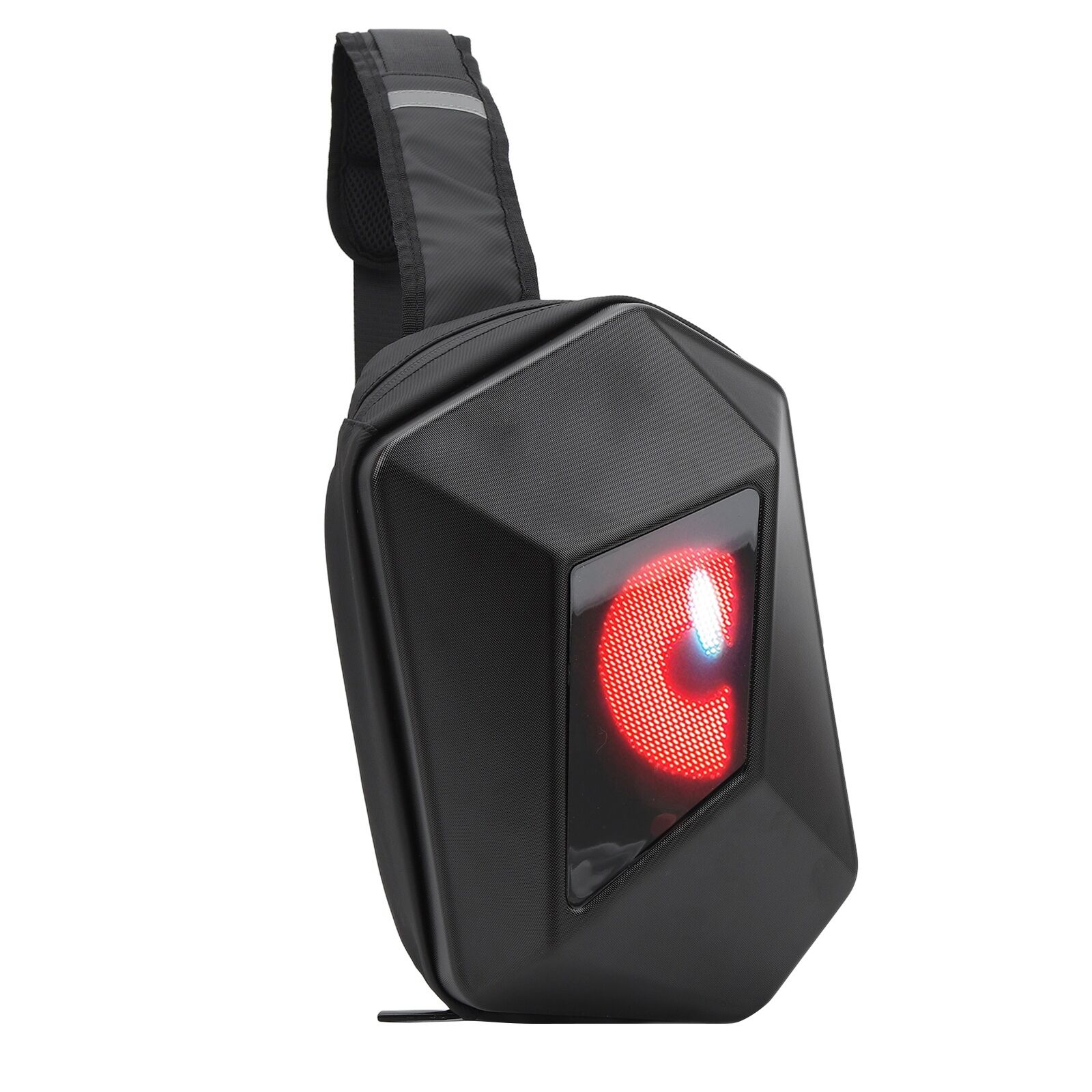 LED Display Backpack With APP Control Waterproof Adjustable Shoulder Strap With USB (Pack of 1)